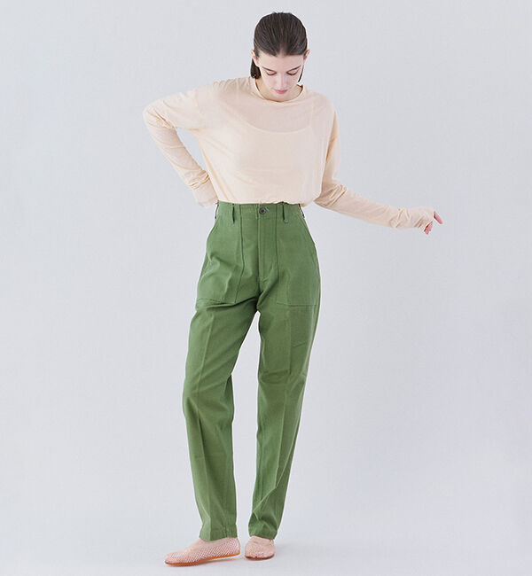  「THE SHINZONE | BAKER PANTS WOMEN」|その他|OLIVE