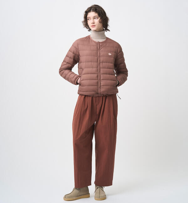 DANTON「DANTON | クルーネック インナーダウンジャケット WOMEN」|ダウン|