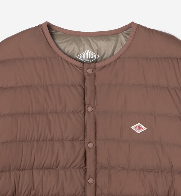 DANTON「DANTON | クルーネック インナーダウンジャケット WOMEN」|ダウン|