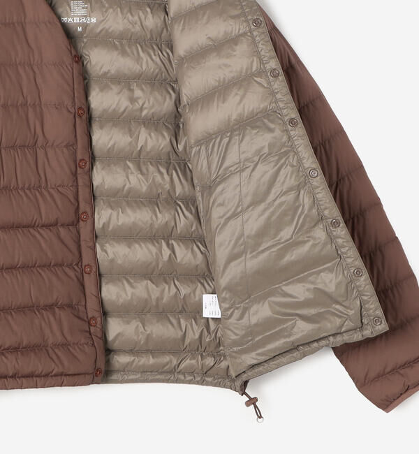 DANTON「DANTON | クルーネック インナーダウンジャケット WOMEN」|ダウン|