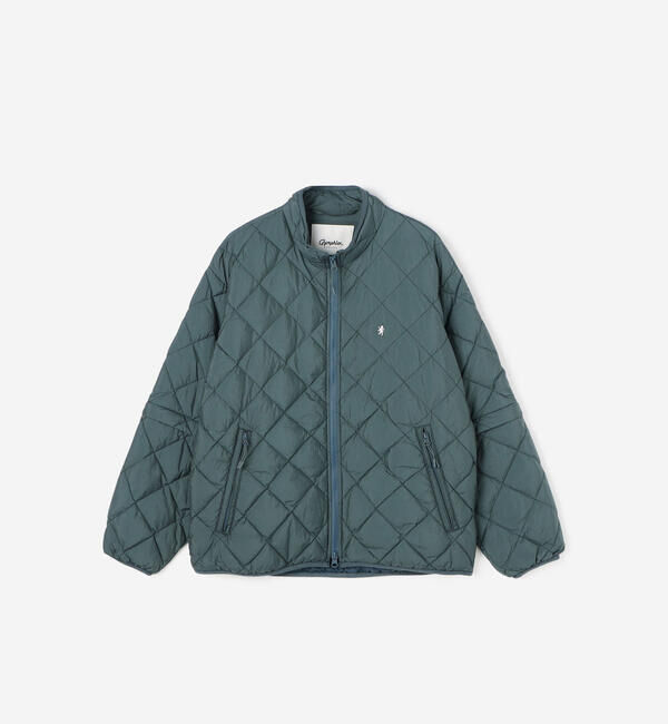 GYMPHLEX「Gymphlex | ナイロンタフタ 2WAYスタンドカラージャケット MEN」|ダウン|