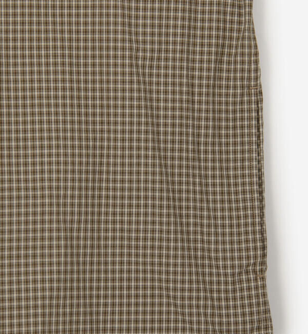 GYMPHLEX「Gymphlex | ミニチェック レギュラーカラー長袖シャツ MEN」|シャツ・ブラウス|