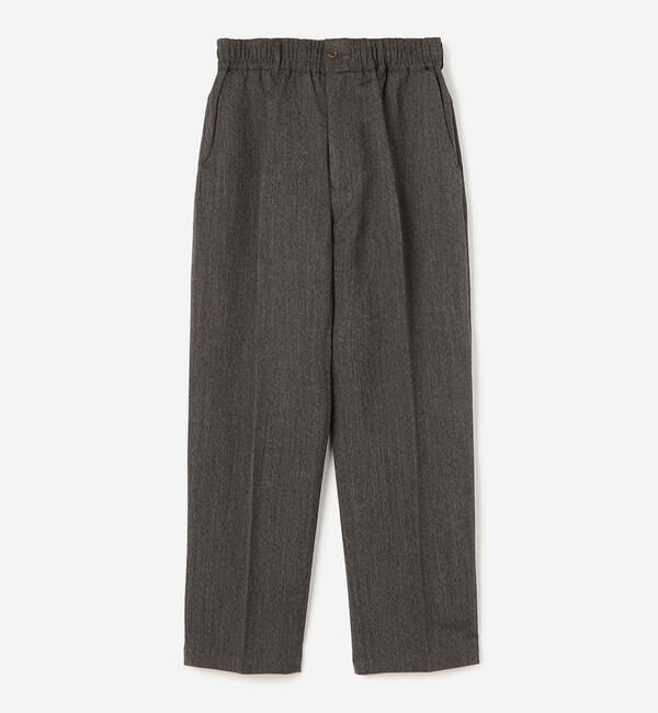  「FARAH | ワイド イージーパンツ WOMEN」|チノ|BROWN