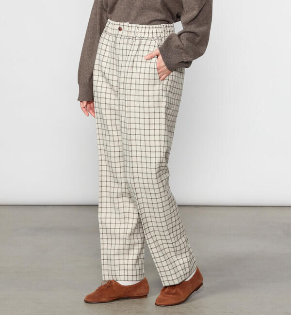  「FARAH | ワイド イージーパンツ WOMEN」|チノ|