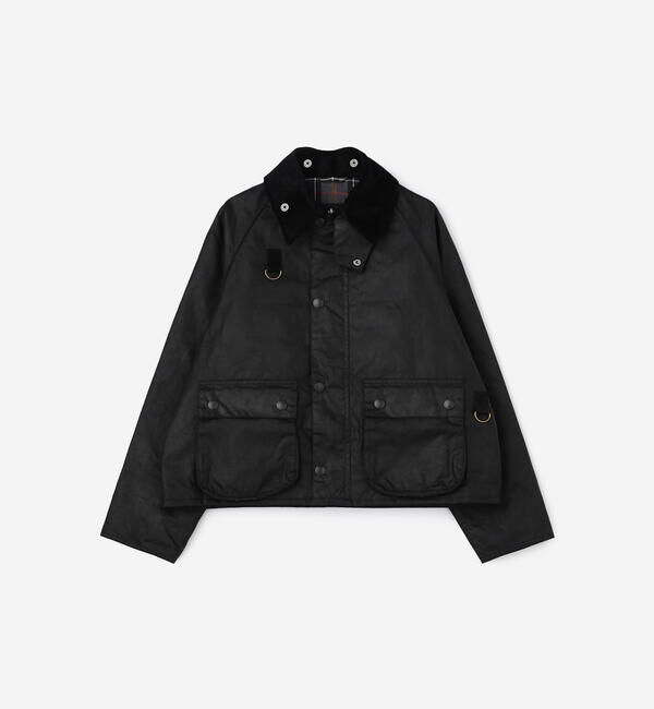  「Barbour |〈別注〉BLYTH オイルドジャケット WOMEN」|テーラードジャケット|BLACK