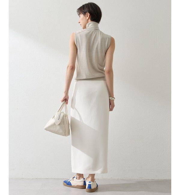 「Wクロスボタンスカート」|スカート|