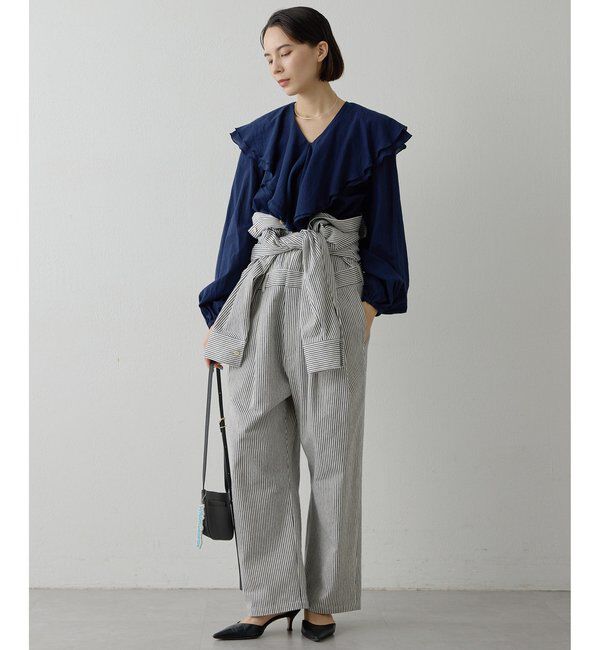  「ローンフリルブラウス」|シャツ・ブラウス|