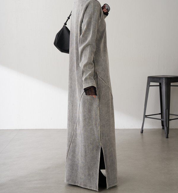  「Q.anos チュールドッキングワンピース」|ワンピース|