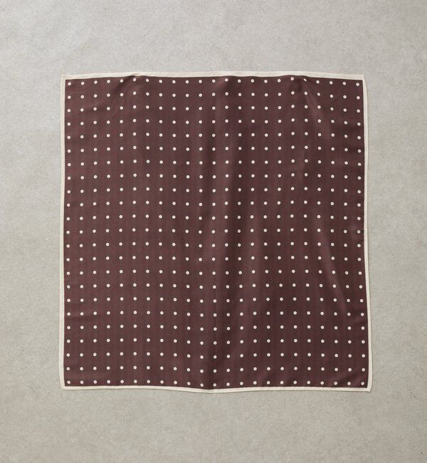  「【PAPILLONNER/パピヨネ】スクエアドットスカーフ/セレモニー」|マフラー|