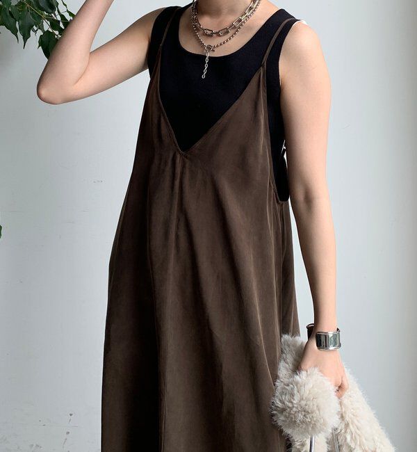  「キュプラキャミワンピース」|ワンピース|