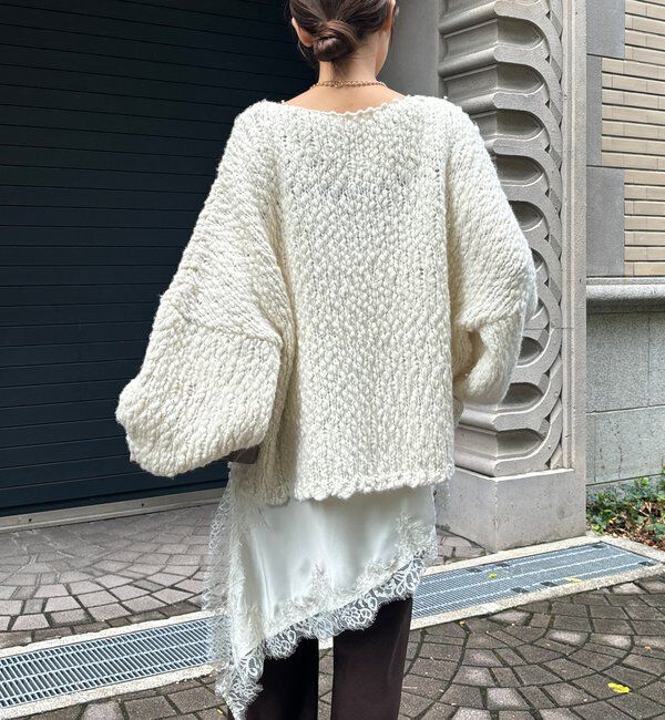  「アシメレースキャミ」|シャツ・ブラウス|