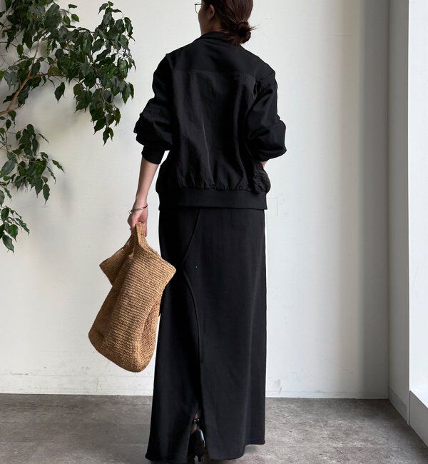  「【WEB限定】サイドラインスウエットスカート」|スカート|