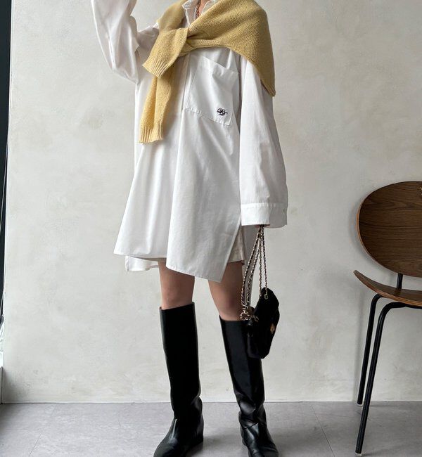  「DD刺繍チュニックシャツ」|シャツ・ブラウス|