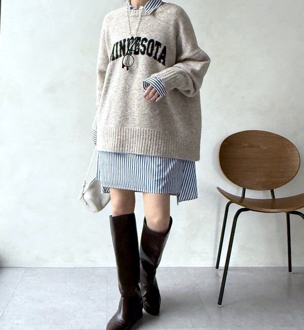  「DD刺繍チュニックシャツ」|シャツ・ブラウス|