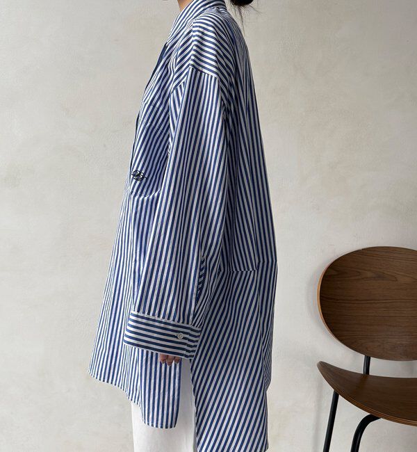  「DD刺繍チュニックシャツ」|シャツ・ブラウス|