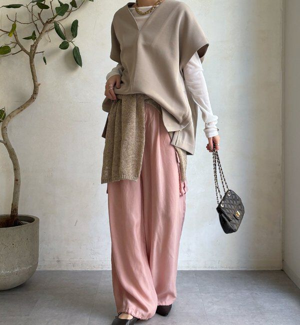  「【WEB限定】オーバーシルエットダンボールベスト」|Tシャツ・カットソー|