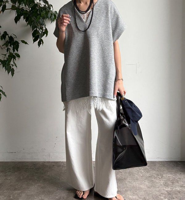  「【WEB限定】オーバーシルエットダンボールベスト」|Tシャツ・カットソー|