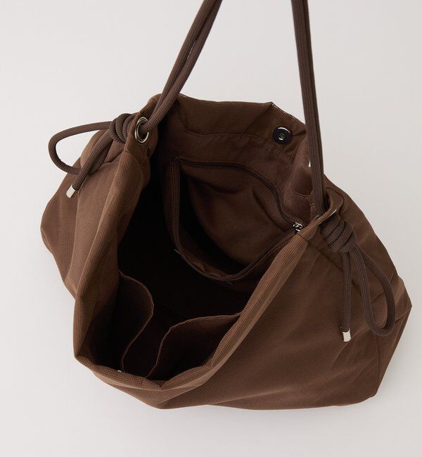  「予約【A4サイズ対応】メッシュワンハンドルトートバッグ」|クラッチバッグ|