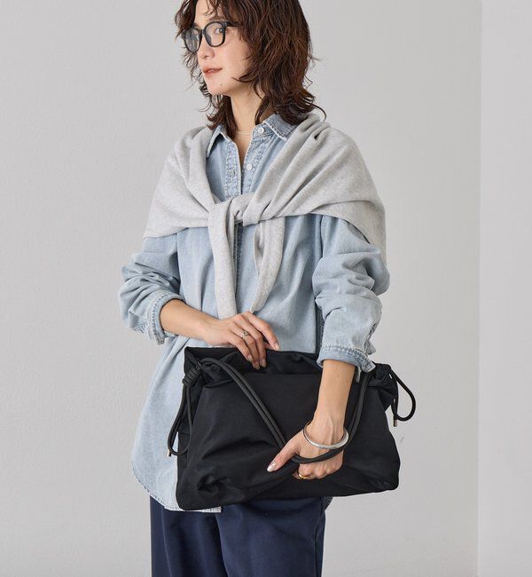  「予約【A4サイズ対応】メッシュワンハンドルトートバッグ」|クラッチバッグ|