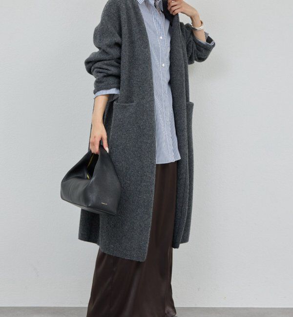  「【WALANCE】ウールロングカーディガン／別注」|ニット・セーター|