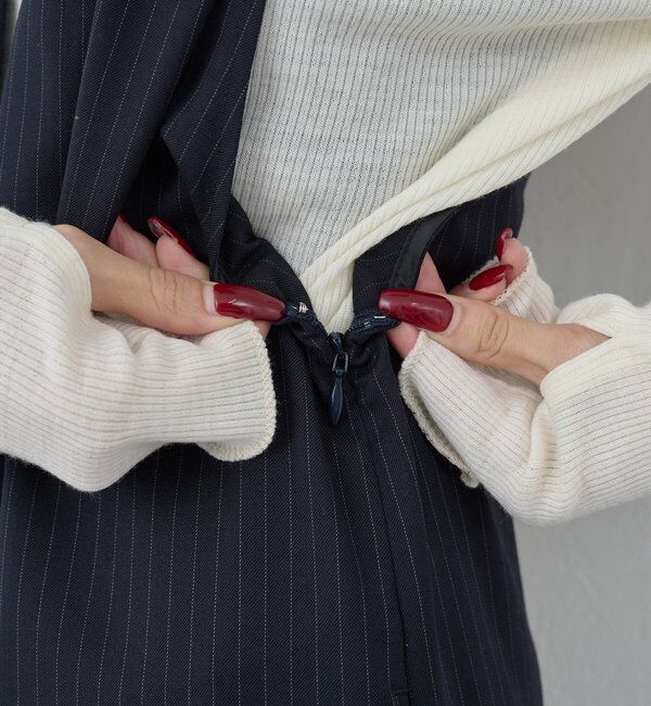  「梳毛オールインワン」|ワンピース|