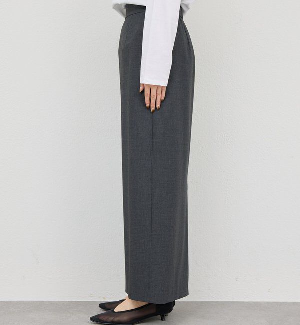  「【セットアップ対応】梳毛ストレッチタイトスカート」|スカート|