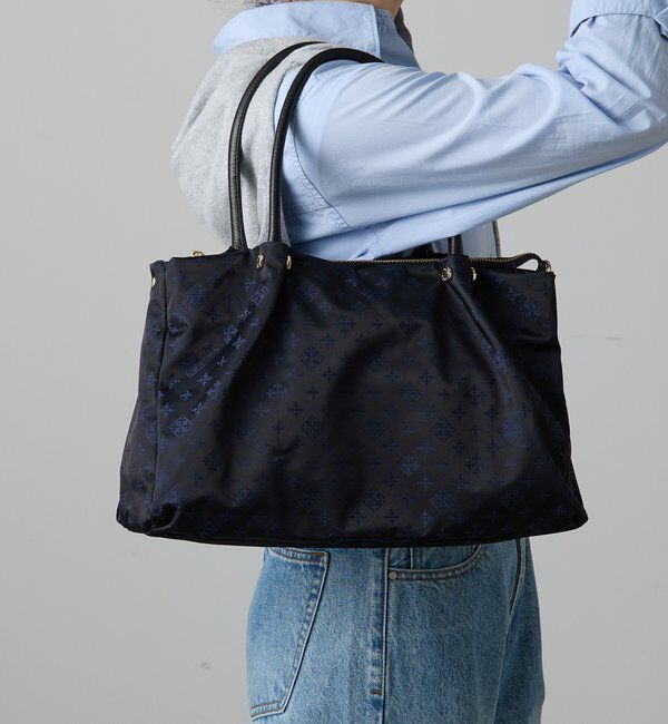  「ナイロン三層2WAYトートバッグ 」|トートバッグ|ネイビー