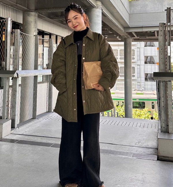  「襟付きキルティングジャケット」|その他|