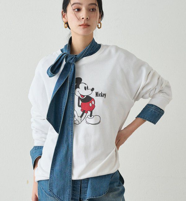  「【GOOD ROCK SPEED】ミッキー/別注スウェットプルオーバー」|Tシャツ・カットソー|