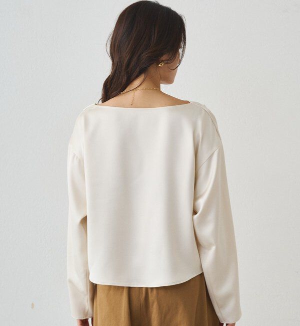  「ドレープブラウス」|シャツ・ブラウス|