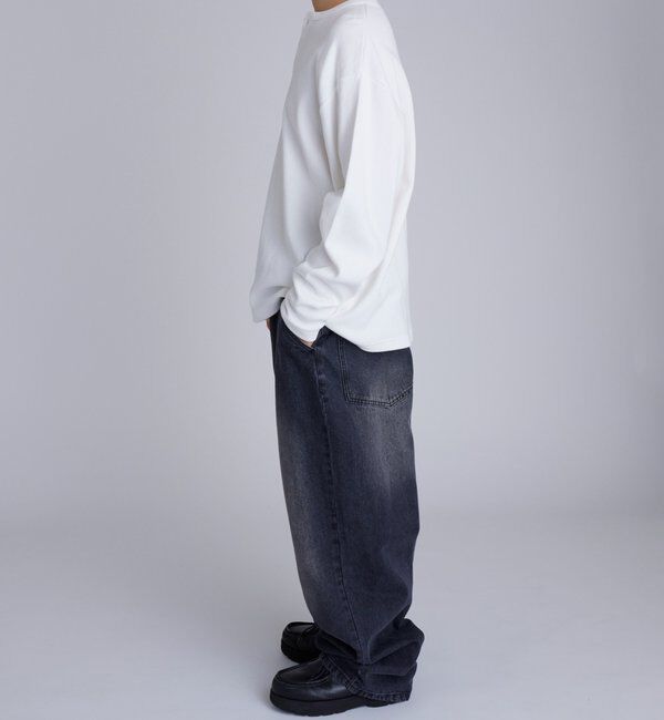  「【Sourcream】Heavy waffle henley tops」|Tシャツ・カットソー|