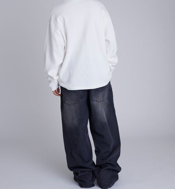  「【Sourcream】Heavy waffle henley tops」|Tシャツ・カットソー|