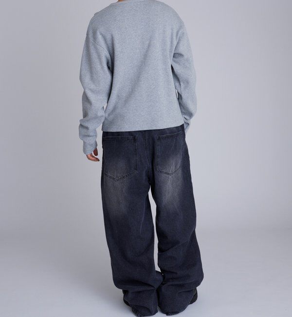  「【Sourcream】Heavy waffle henley tops」|Tシャツ・カットソー|