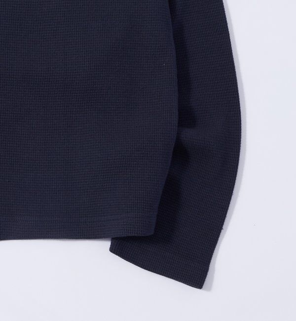  「【Sourcream】Heavy waffle henley tops」|Tシャツ・カットソー|