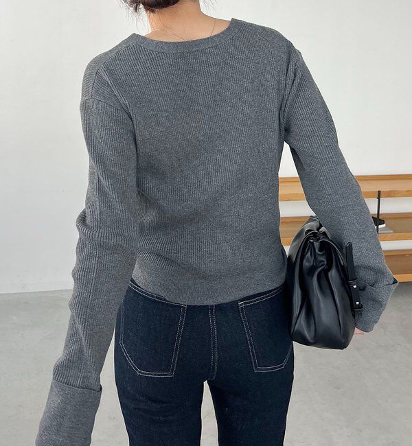  「ウエストマークニット」|ニット・セーター|