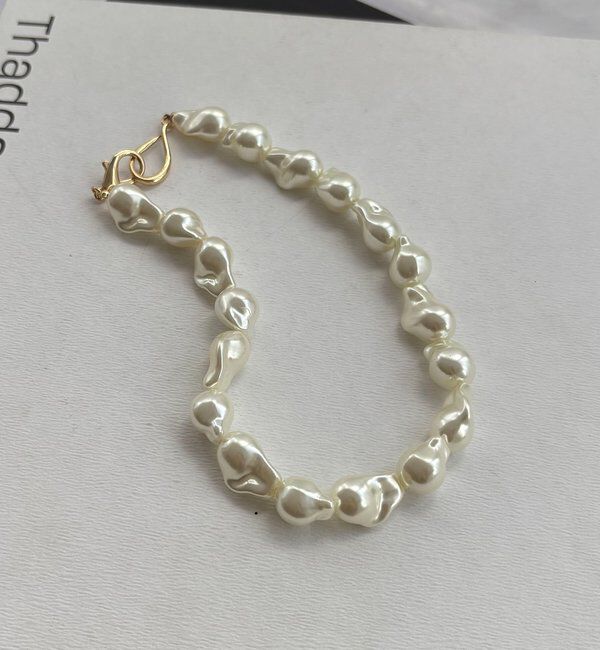  「〈GOLDY/ゴールディ〉バロックパール風ネックレス」|リング|