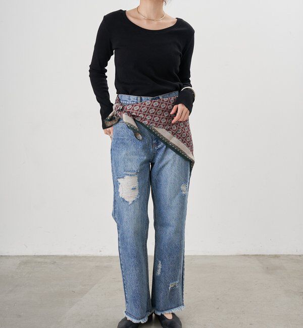  「【26SS予約】ベアテレコロングスリーブカットソー」|Tシャツ・カットソー|