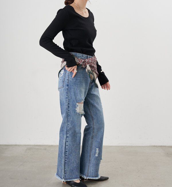  「【26SS予約】ベアテレコロングスリーブカットソー」|Tシャツ・カットソー|