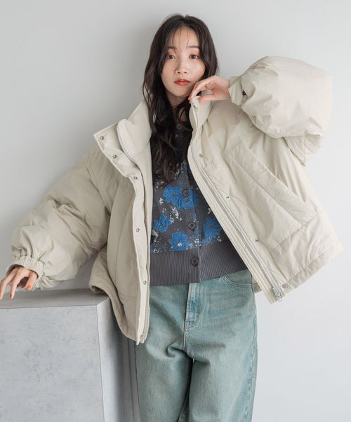 LOWRYS FARM「【撥水加工・保温効果抜群!】モンスターショートコート」|その他|