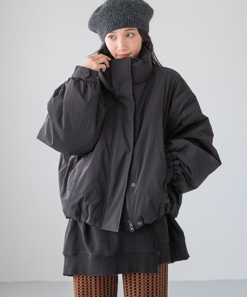 LOWRYS FARM「【撥水加工・保温効果抜群!】モンスターショートコート」|その他|