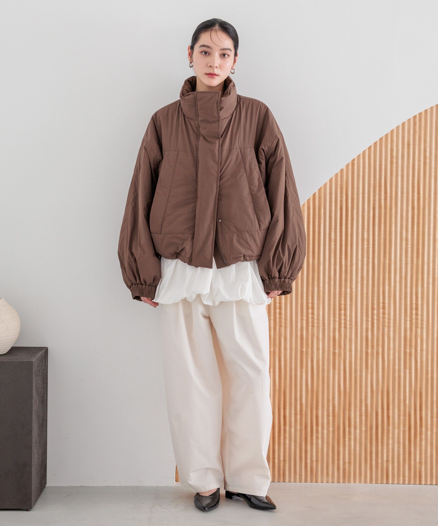 LOWRYS FARM「【撥水加工・保温効果抜群!】モンスターショートコート」|その他|