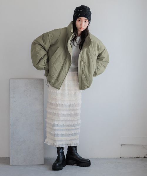 LOWRYS FARM「【撥水加工・保温効果抜群!】モンスターショートコート」|その他|