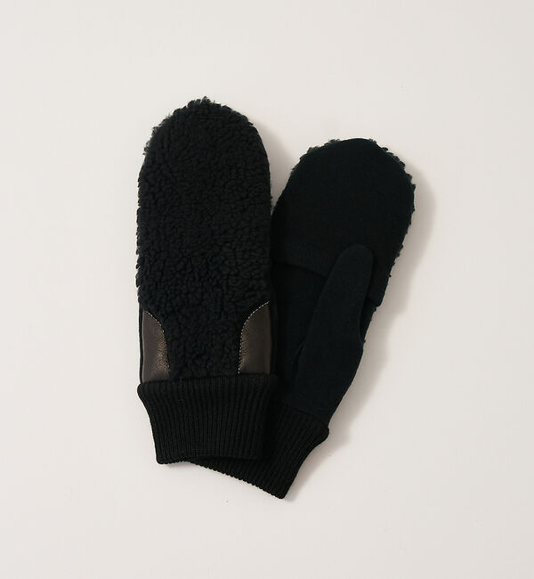 collex「【福田手袋】【タッチパネル対応】ボアミトングローブ」|手袋|