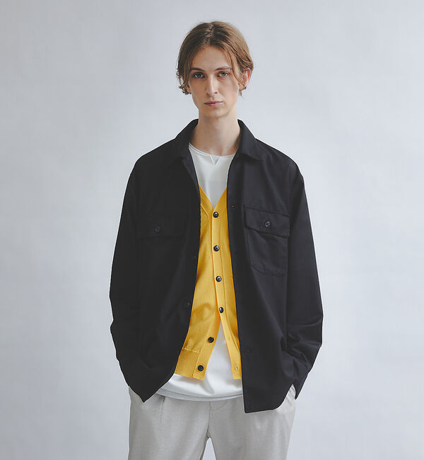 ABAHOUSE「【シルクブレンド】ベーシック Vネック カーディガン」|カーディガン|