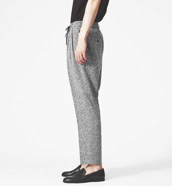 ABAHOUSE「【セットアップ対応】ツイード風 サマースラックス」|スラックス|