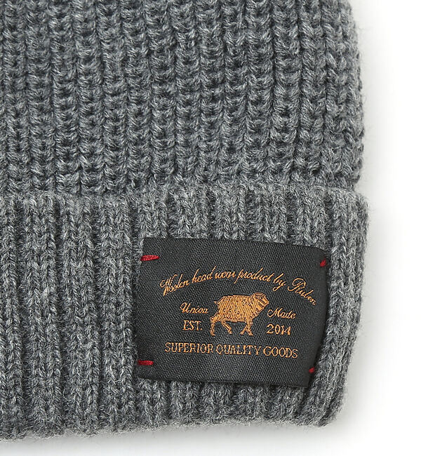 ABAHOUSE「【RUBEN/ルーベン】WAPPEN RIB WATCH/ワッペンリブニットキャ」|その他|