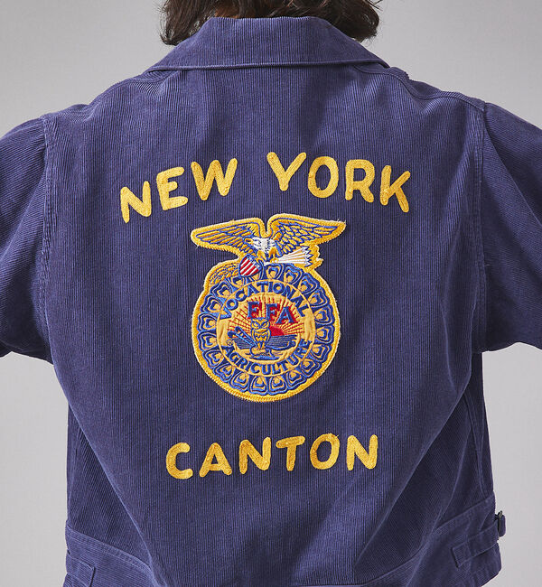 ABAHOUSE「FFA コーデュロイジャケット / ユニセックス」|ブルゾン・スタジャン|