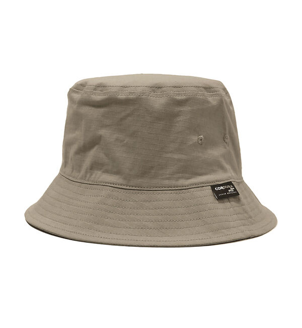ABAHOUSE「【Cordura NYCO】コーデュラナイコ リップストップ バケットハット」|その他|グレージュ
