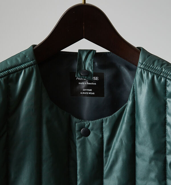 ABAHOUSE「【機能素材SORONA使用】マルチストレッチ 3WAYステンカラーコート / ス」|ステンカラーコート|