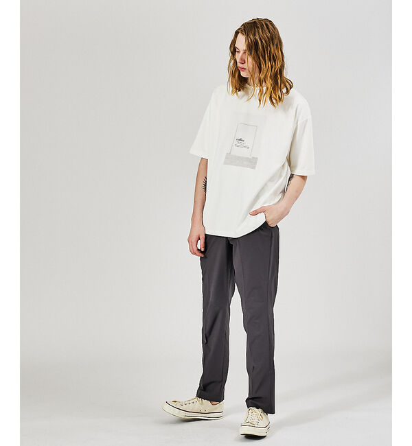 ABAHOUSE「【AH ABAHOUSE】ポンチ フォトプリントTシャツ」|Tシャツ・カットソー|